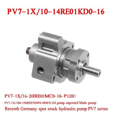 PV7-1X/10-14RE01KD0-16
PV7-1X/16-20RE01MC0-16-P120	
PV7-1X/100-150RE07MW0-08WH Oil pump imported blade pump Rexroth Germany spot stock hydraulic pump PV7 series