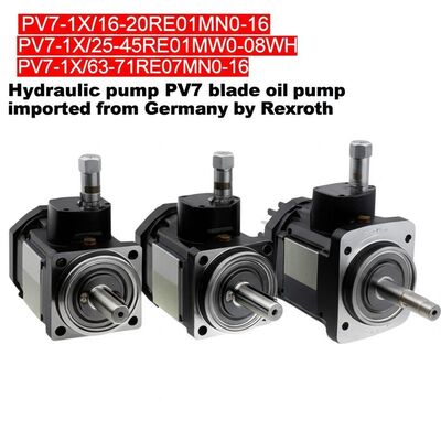 PV7-1X/16-20RE01MN0-16	
PV7-1X/25-45RE01MW0-08WH
PV7-1X/63-71RE07MN0-16 Hydraulic pump PV7 blade oil pump imported from Germany by Rexroth in stock