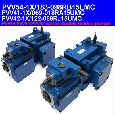 PVV54-1X/183-098RB15LLMC	
PVV41-1X/069-018RA15UUMC
PVV42-1X/122-068RJ15UUMC Rexroth Italy made PVV54/PVV41/PVV42 series double bladed pumps