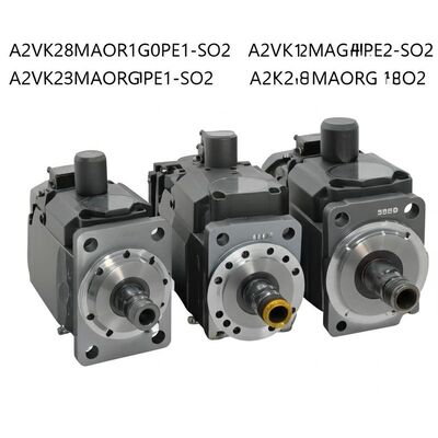 A2VK28MAOR1G0PE1-SO2
A2VK12MAGR4G0PE2-SO2
A2VK28MAOR1G1PE1-SO2 A2VK28 12 series variable metering pump, manufactured by Rexroth in Germany, hydraulic axial piston pump