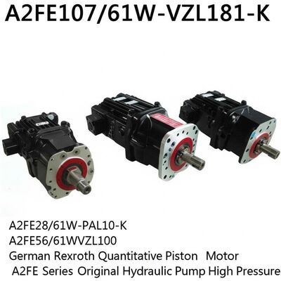 A2FE107/61W-VZL181-K
A2FE28/61W-PAL10
A2FE56/61WVZL100 German Rexroth Quantitative Piston Motor A2FE Series Original Hydraulic Pump High Pressure