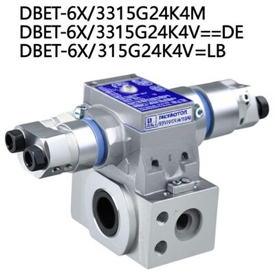 DBET-6X/315G24K4M
DBET-6X/315G24K4V
DBET-6X/315G24K4V=DE
DBET-6X/315G24K4V=LB Rexroth proportional relief valve, original imported hydraulic pilot type, manufactured in Germany