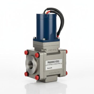 R900051053 M-3SED10UK1X/350CG24N9K4 High voltage electromagnetic ball valve from Rexroth, Germany