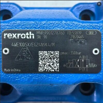 R900915069 4WE6D6X/EG24N9K4/B10 Hydraulic valve, solenoid valve, directional valve, Rexroth