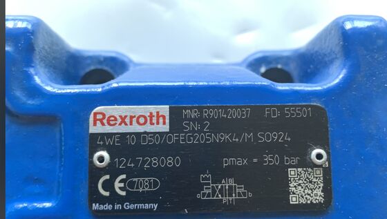 R900561288 4WE6J6X/EG24N9K4 Rexroth directional valve hydraulic solenoid valve