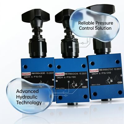 R983037993 DBDH10G1X/315 Rexroth plate overflow valve, original from Germany