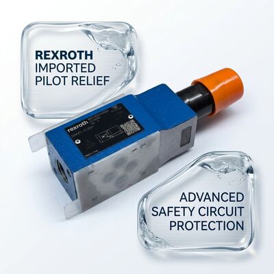 0811109135 ZDBY6DA2-1X/80V/60 Rexroth Germany imported pilot operated relief valve