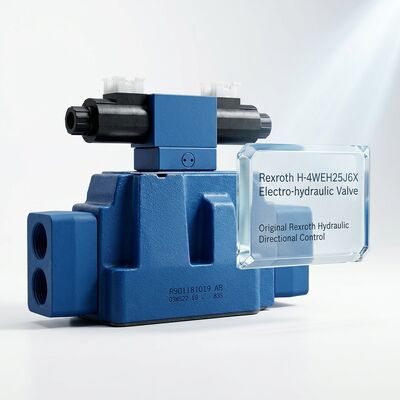 R900932940 H-4WEH25J6X/6EG24N9ETK4/B10D3 Hydraulic valve original electro-hydraulic directional valve Rexroth