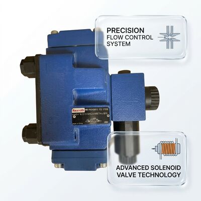 R901531045 4WEH16D1X/6HG24N9EK4/B10 Electric hydraulic directional valve Rexroth 4WEH10