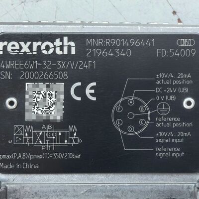 R901496441  4WREE6W1-32-3X/V/24F1 German Rexroth solenoid valve