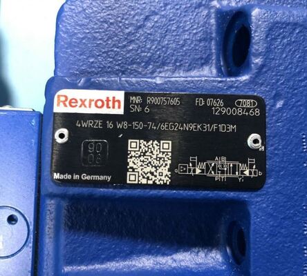 R900757605 4WRZE16W8-150-7X/6EG24N9EK31/F1D3M Rexroth servo proportional valve