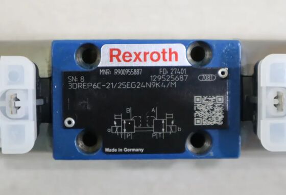 R900955887 3DREP6C-2X/25EG24N9K4/M Hydraulic proportional pressure reducing valve Rexroth
