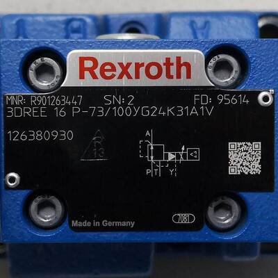 R901218100 3DREME16P-7X/200YG24K31/F1V German Rexroth proportional pressure reducing valve