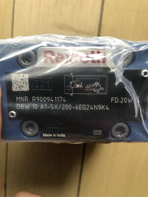 R900770685  DBW10A1-5X/350-6EG24N9K4 German made Rexroth electromagnetic relief valve
