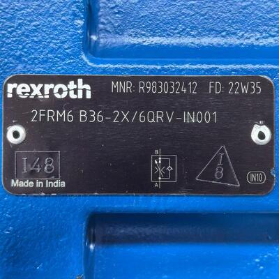 R983032394  2FRM6A36-2X/1.5QRV-IN001 Rexroth speed control valve made in Germany
